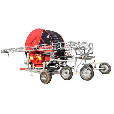 Inovador sistema de irrigação de tubulação de 2300 kg com bobina de tubo para aspersores móveis