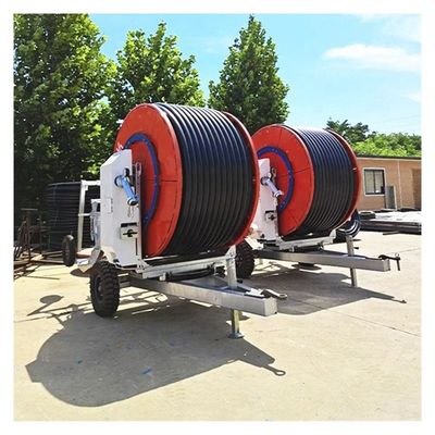 Inovador sistema de irrigação de tubulação de 2300 kg com bobina de tubo para aspersores móveis