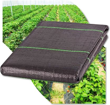 Jardim Agrícola Negro Anti-Erva Tecido Barreira de Ervas daninhas Mochila Controle de Mulch Ferramenta de tecido PORTABLE