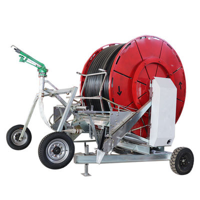 Máquina de irrigação móvel de monitorização remota para espiral de mangueira de pulverização e irrigador móvel