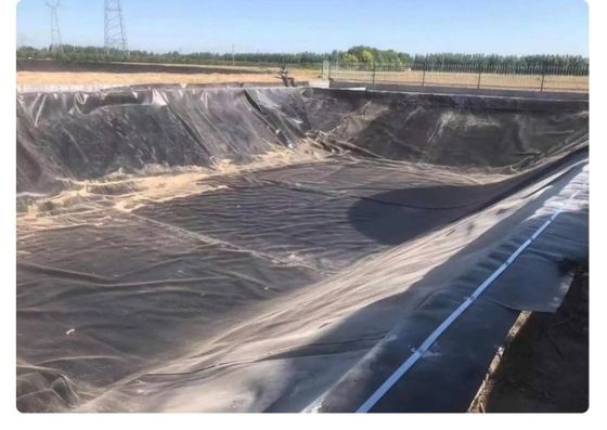 Revestimento de geomembrana de HDPE para minas Reservatório Barragem Peixe Lagoa Criadouro de camarão