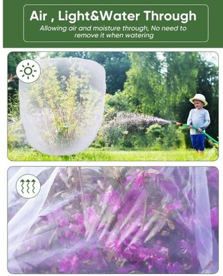 HDPE Tipo de plástico dobrável Rede de jardim Rede de insetos 20/30/40/50 virgem