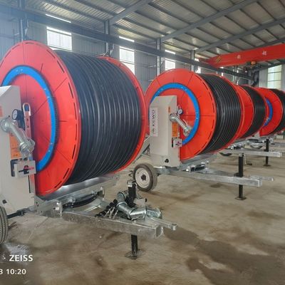 2024 Máquina de irrigação de tubos de rolos altos para sistemas de irrigação agrícolas Diâmetro 75 polegadas