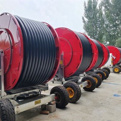 Sistema de irrigação por tambor de metal para irrigação agrícola Pulverizador de chuva e pulverizador agrícola de bobina de mangueira
