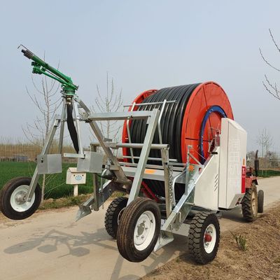 Sistema de irrigação por tambor de metal para irrigação agrícola Pulverizador de chuva e pulverizador agrícola de bobina de mangueira