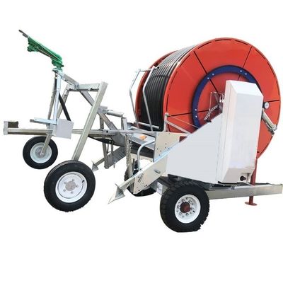 Máquina de irrigação sistema de bobina de mangueira de borracha para irrigador de mangueira em agricultura