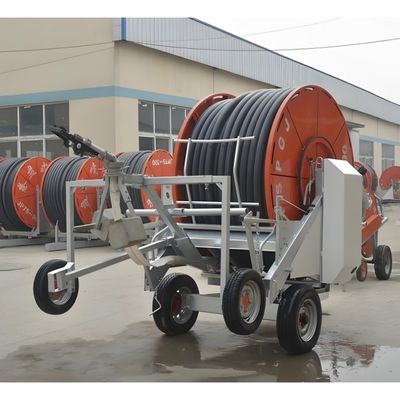 Metal Agricultura Hidráulica Automática de Propulsão Autônoma Turbina de Água Máquina de Irrigação de Mangueira para Sistema Agrícola