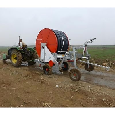 Metal Agricultura Hidráulica Automática de Propulsão Autônoma Turbina de Água Máquina de Irrigação de Mangueira para Sistema Agrícola