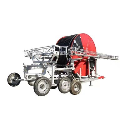 Metal Agricultura Hidráulica Automática de Propulsão Autônoma Turbina de Água Máquina de Irrigação de Mangueira para Sistema Agrícola