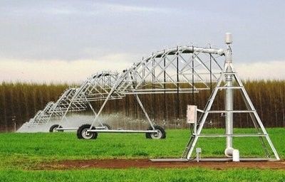 Sistema de irrigação por pivô e escolha ecológica para irrigação agrícola