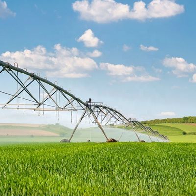 168 cm Diâmetro DYP Equipamento de máquinas agrícolas Big Gun Center Sistema de irrigação por aspersores pivot para irrigação agrícola