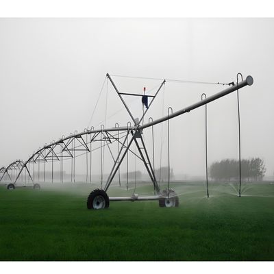 2000 KG Equipamento de Máquinas Agrícolas Bomba-Motor-Engrenagem Linear Move Side Roll Sistema de Irrigação para Requisitos do Cliente