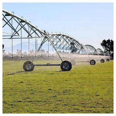 2000 KG Equipamento de Máquinas Agrícolas Bomba-Motor-Engrenagem Linear Move Side Roll Sistema de Irrigação para Requisitos do Cliente