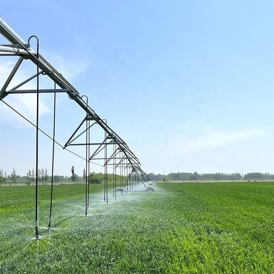 2200 KG Máquinas de reparação Large End Gun Agricultural Fixed Center Pivot Irrigation System para pastagens e terras agrícolas