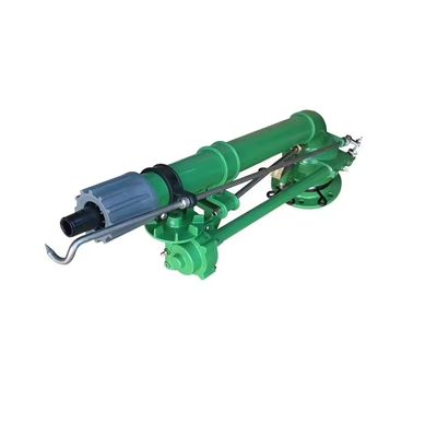 Irrigação de espaços verdes de forma eficiente com gramado Agricultura Metal Sprinkler Irrigação com pistola de chuva.