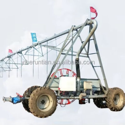 Monitorização remota 3800 KG Automático lateral linear Move Agricultura Sistema de irrigação para jardim