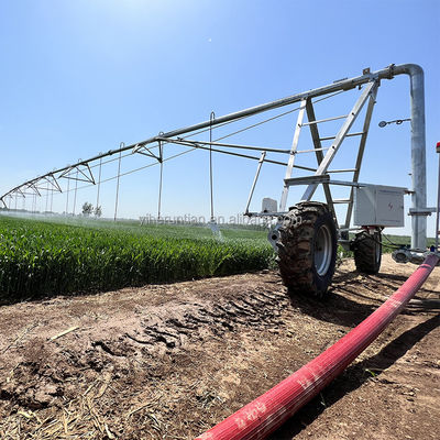 Monitorização remota 3800 KG Automático lateral linear Move Agricultura Sistema de irrigação para jardim