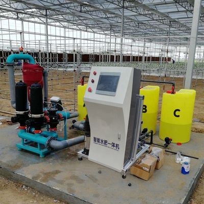32 cm de diâmetro Máquinas agrícolas Sistema de irrigação inteligente com máquina automática de água e fertilizantes 80 kg