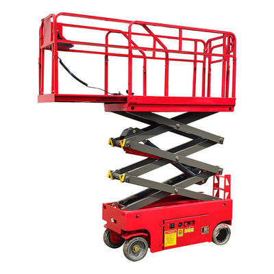 Elevador totalmente elétrico hidráulico autopropulsado A solução definitiva de trabalho aéreo para lojas de vestuário