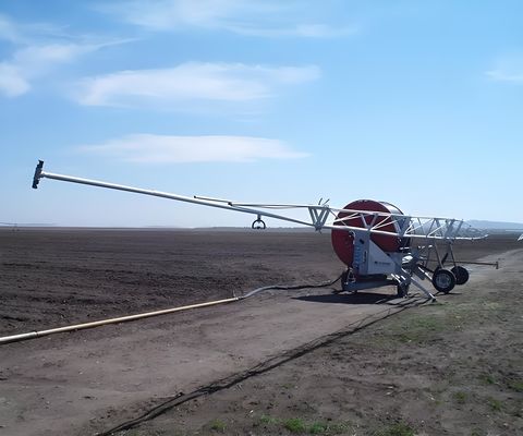 Máquina de irrigação viajante com boom OEM da fábrica de fabricação de metais