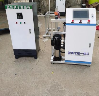 Máquina de integração de água e fertilizantes inteligente personalizada para sistema de irrigação por gotejamento de plástico na agricultura moderna