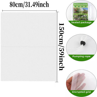 Saco de rede de malha de nylon de 6*9 polegadas para proteção de plantas e frutas do jardim Diga adeus aos pesticidas nocivos