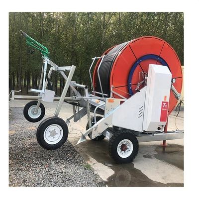 2000 KG Capacidade Dispositivo de chuva pesada Reel de pulverização 360 graus Sistema de irrigação automático rotativo para fazendas Material metálico durável