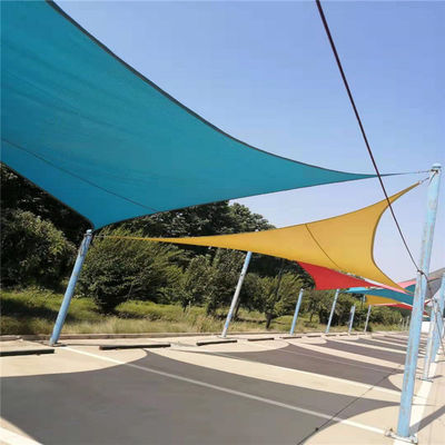Área exterior impermeável sombra de sol vela pano de oxford protetor solar cobertura de chuva para jardim pátio telhado de praia