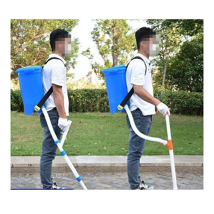 Aplicador de fertilizantes granulares manuais Knapsack para plantas agrícolas em explorações agrícolas 47*25*48.5
