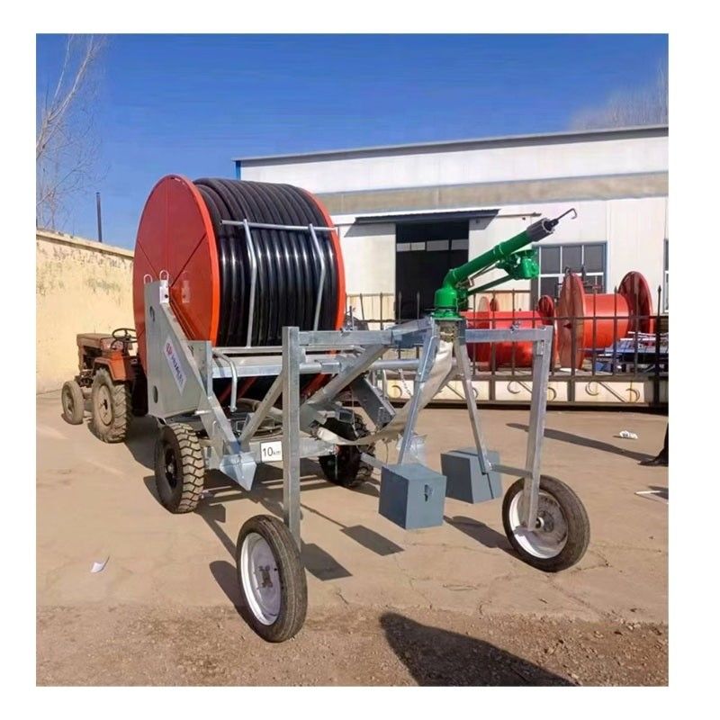 Sistema de irrigação de mangueira da fazenda com bobina durável e 1500 KG para agricultura sustentável