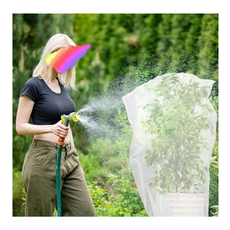 TRAPS Rede de jardim de plástico para plantas Barreira contra pragas Mosca, inseto, pássaro Ecrãs à prova de insetos Protegem frutas Flores Vegetais