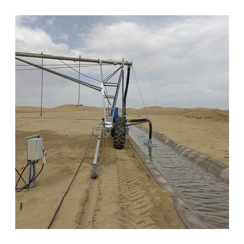 Sistema de energia solar de 203 cm de diâmetro para sistemas de irrigação de pivô linear agrícola moderno
