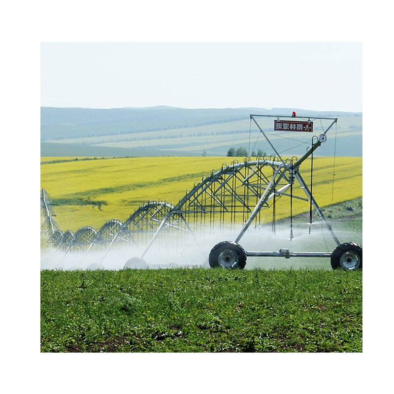 Sistema de irrigação agrícola avançado de movimento lateral para pastagens