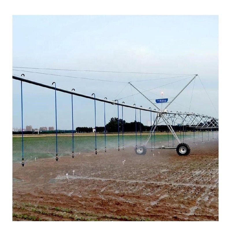 2024 Dispositivo de irrigação por pivô de centro rotativo de exploração com monitoramento remoto e soluções de aspersores de rotação axial