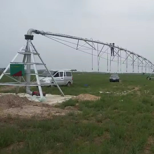 2200 KG Design Automático Sistema de Irrigação Central de Pivot Rain Gun Irrigação Máquina de Shandong