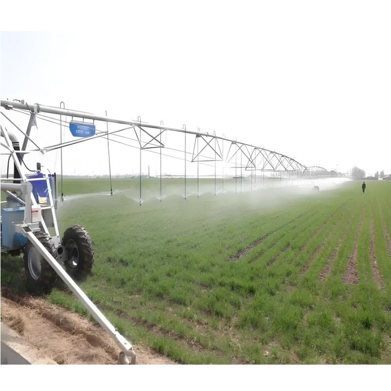 2000 KG Equipamento de Máquinas Agrícolas Bomba-Motor-Engrenagem Linear Move Side Roll Sistema de Irrigação para Requisitos do Cliente