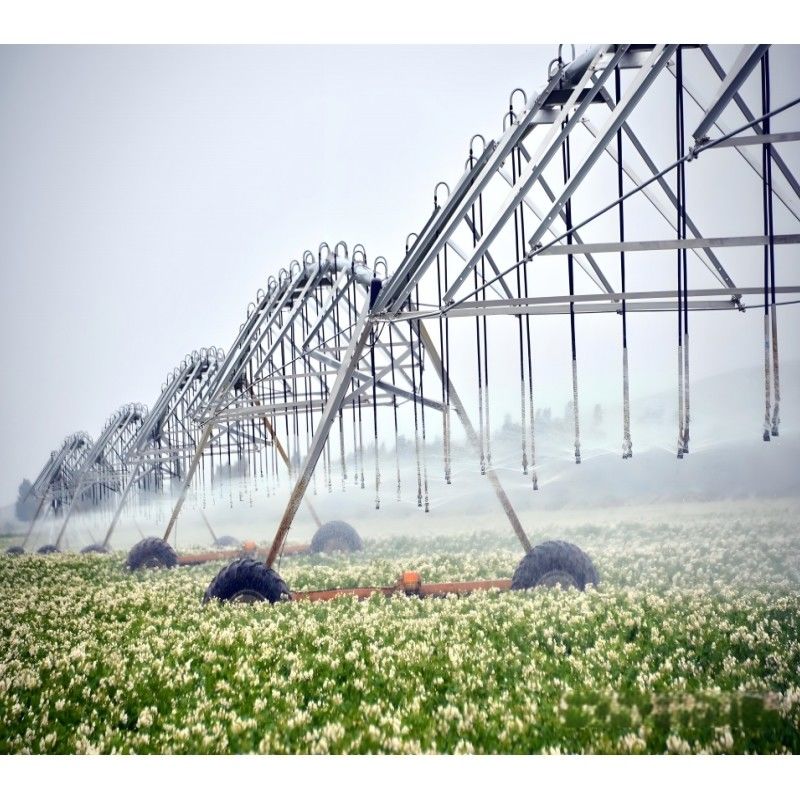 Monitoramento remoto 2025 Irrigação Linha de roda lateral Sistema de irrigação agrícola para máquina de irrigação pivot