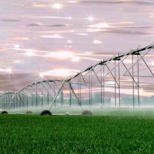 Pivot do Centro Solar Automático garante umidade da fazenda e sustenta a agricultura com desempenho ideal 30 polegadas de diâmetro