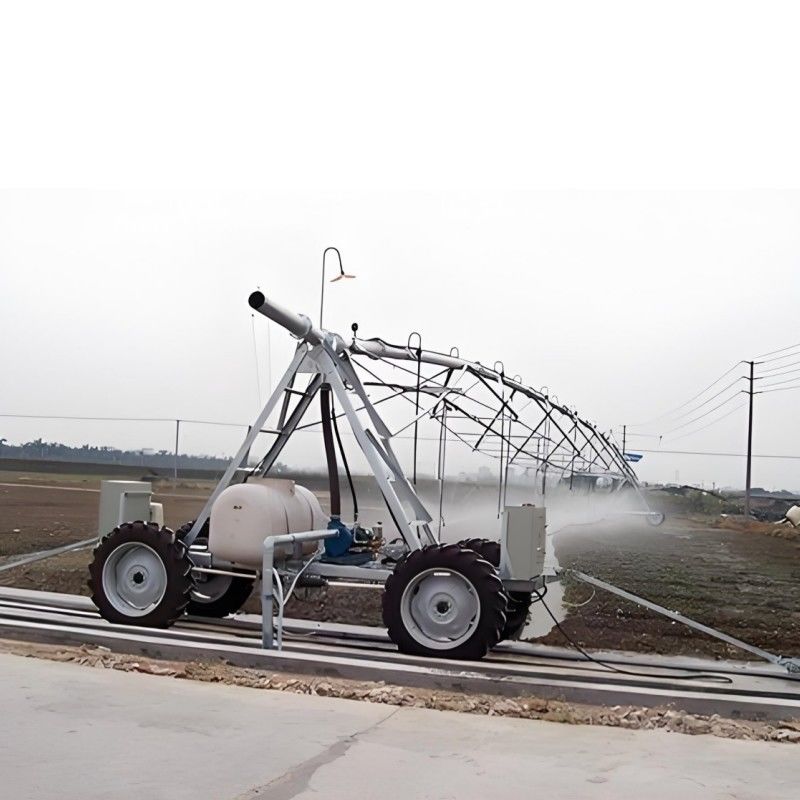 Centro de equipamento de máquinas agrícolas Pivot lateral linear Move Side Roll sistema de irrigação linear com capacidade de 2200 KG
