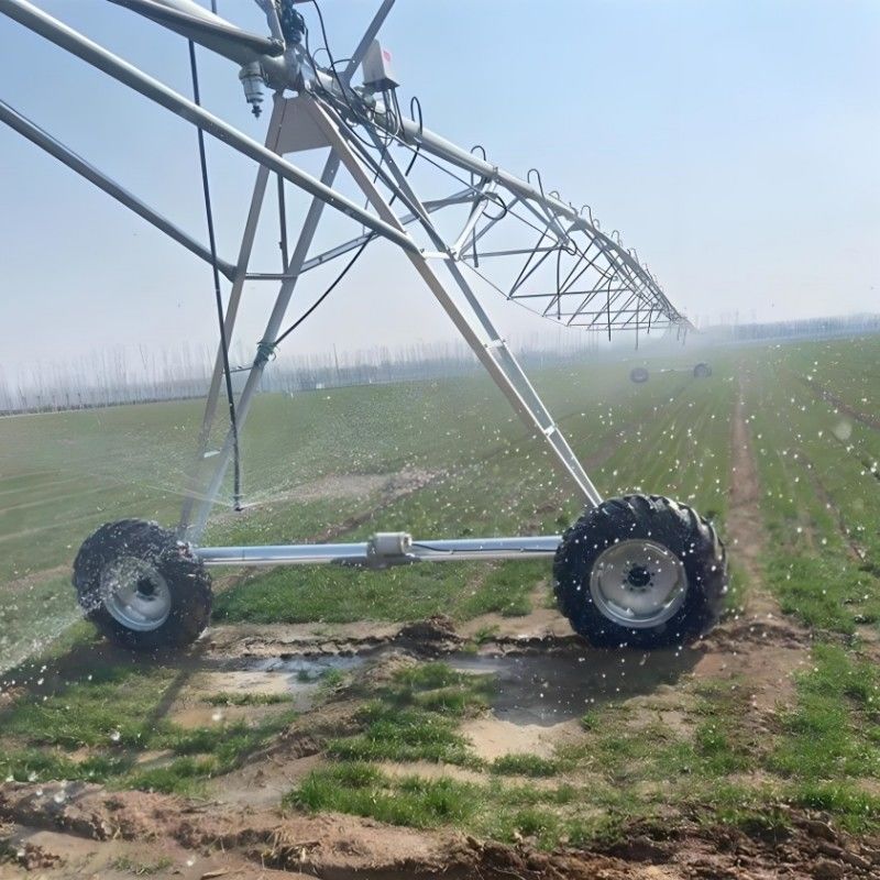 Energia 20-800m Jardim 1-100 Hectare Farm Side Roll Irrigation Machine Center Sistema de pulverização pivô com monitoramento remoto